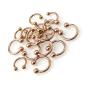 Preview: Rose Gold Steel Rundhantel 1,2 mm und 1,6 mm
