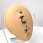 Preview: Bauchnabelpiercing mit Anhänger "Elfe"