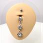Preview: Bauchnabelpiercing Blumen