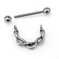 Preview: Nipple Shield Snake - Brustpiercing Schlange