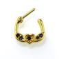 Preview: Brass Septum Clicker im Herz Design