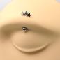 Preview: Augenbraue-Piercing - Triple Star