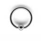 Preview: Implantation Steel Ball Closure Ring - Klemmkugelring