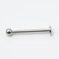 Preview: Labret Stud - Lippenstecker 1,6x20 - 4mm Kugel