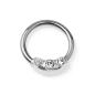 Preview: Silver Jewels Ball Closure Ring 1.6x12mm