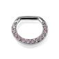 Preview: Steel Multi Jewelled Septum -  Nasenring
