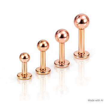 Preview: Rose Gold Steel Lippenstecker