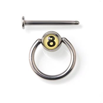 Labret Stud - Lippenstecker - zerlegt