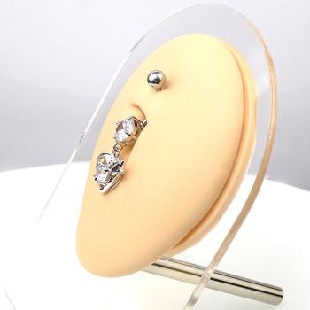Fashion Belly Banana with Crystalls