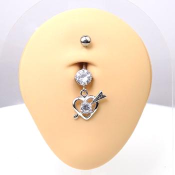 Fashion Belly Banana with Crystalls