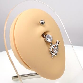 Fashion Belly Banana with Crystalls