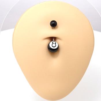 Preview: Steel Eight Ball Bauchnabel Banana