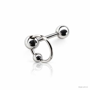 Preview: Barbell mit Klemmring