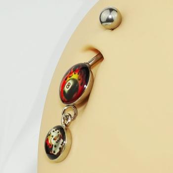 Preview: Round Picture Dangling Banana - 