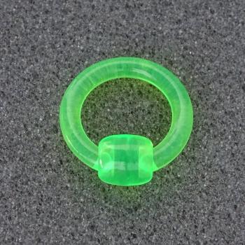 Fluoro Klemmkugel- Piercingring