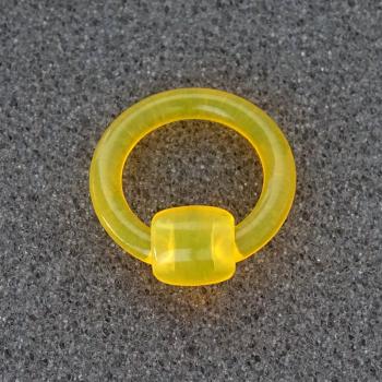 Fluoro Klemmkugel- Piercingring