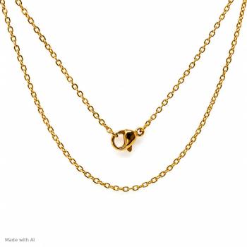 18k Gold S. Steel Panzerkette