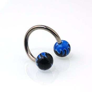 Hellfire Body Spirale - Blau
