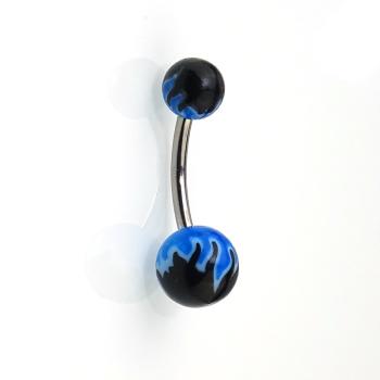 Double Hellfirebell - 10mm Blau
