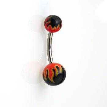 Preview: Double Hellfirebell - 10mm Rot