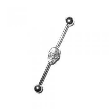 Industrial Piercing Barbell 05 (Industrial- Kugelhantel)