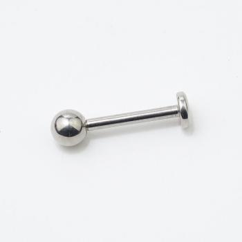Labret Stud - Lippenstecker 1,6x10 - 5mm Kugel