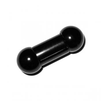 Black Steel Barbell