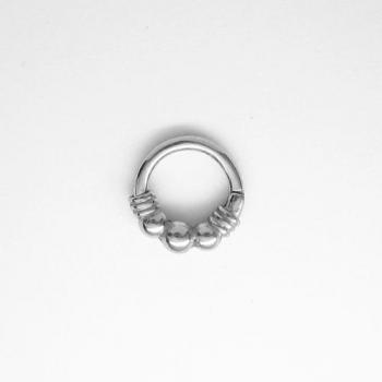 Esmeralda Piercing 1,2x6 geschlossen