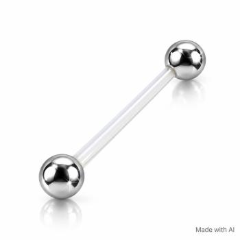 PTFE Barbell mit Titankugeln