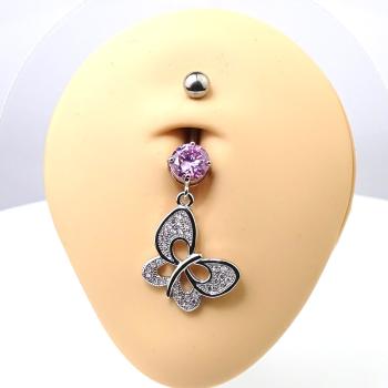 Bauchnabelstecker Schmetterling