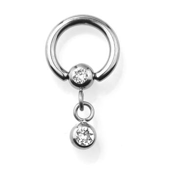Titan Double Jewelled Dangle BCR