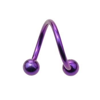 Titan Bodyspirale 1,6x12 Violett