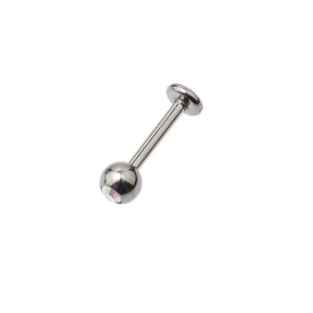 Titan Micro-Nasenstecker mit Kristall