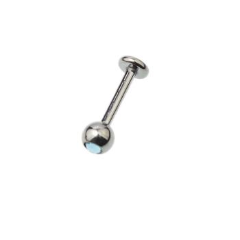 Titan Micro-Nasenstecker mit Kristall