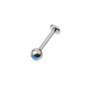 Titan Micro-Nasenstecker mit Kristall