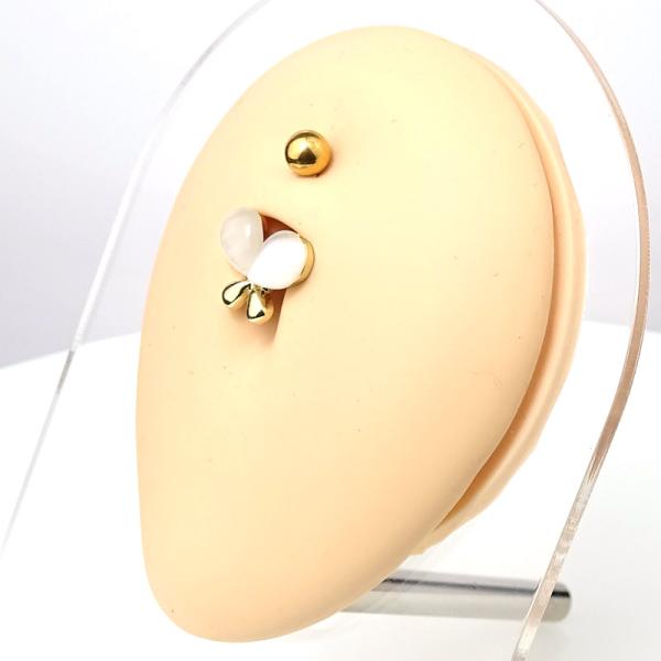 Bauchnabelpiercing - Schmetterling