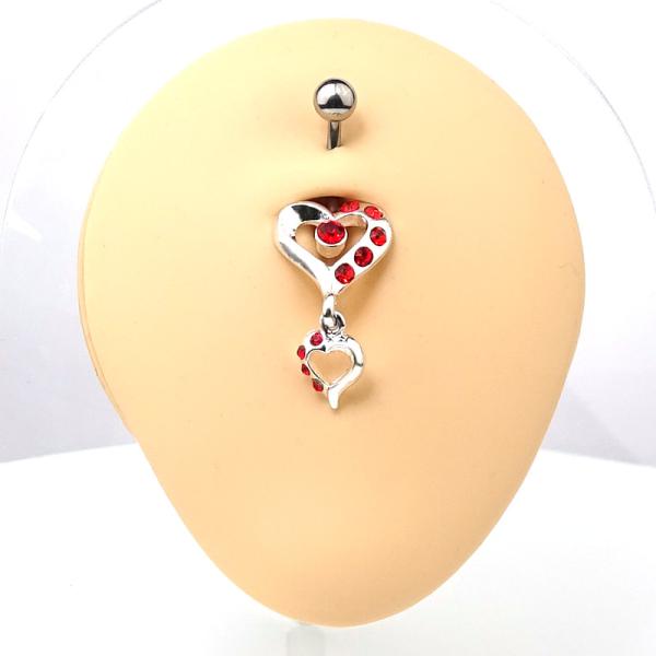 Bauchnabelbanane doppeltes Herz