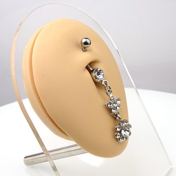 Bauchnabelpiercing Blumen