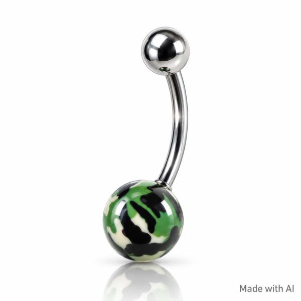 Armybell - Bauchnabel Piercing