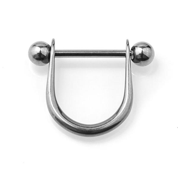 Brustpiercing mit Bügel 1,6 x 14 mm