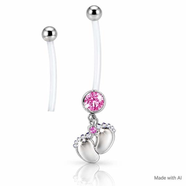 Baby Füße Rosa