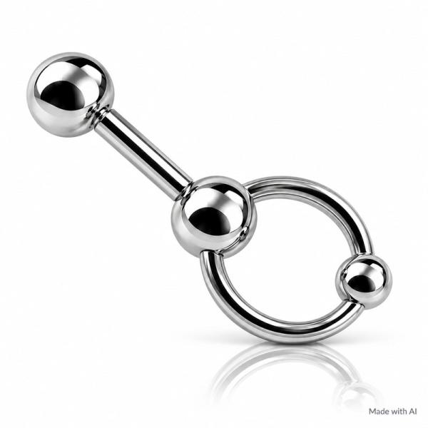 Barbell mit Klemmring