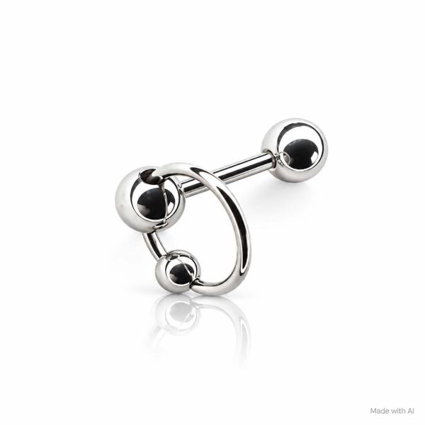 Barbell mit Klemmring