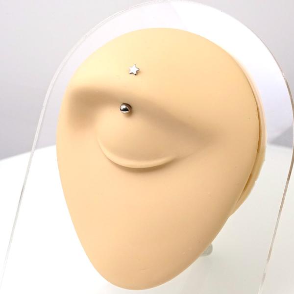 Augenbraue-Piercing - Single Star