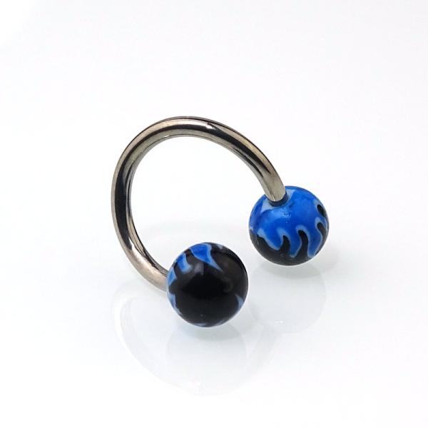 Hellfire Body Spirale - Blau