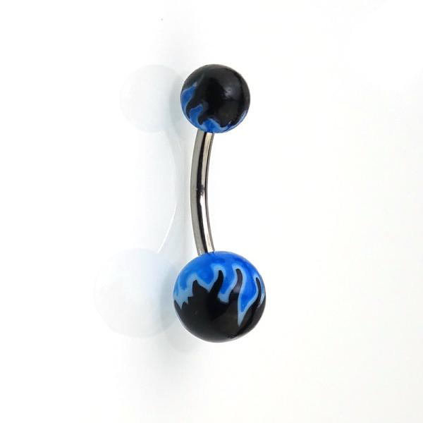 Double Hellfirebell - 10mm Blau