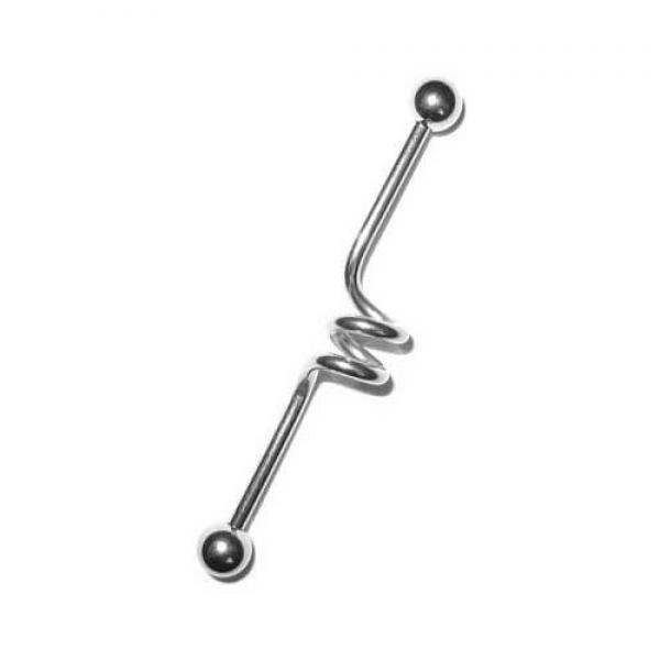 Industrial Piercing Barbell 03 (Industrial- Kugelhantel)