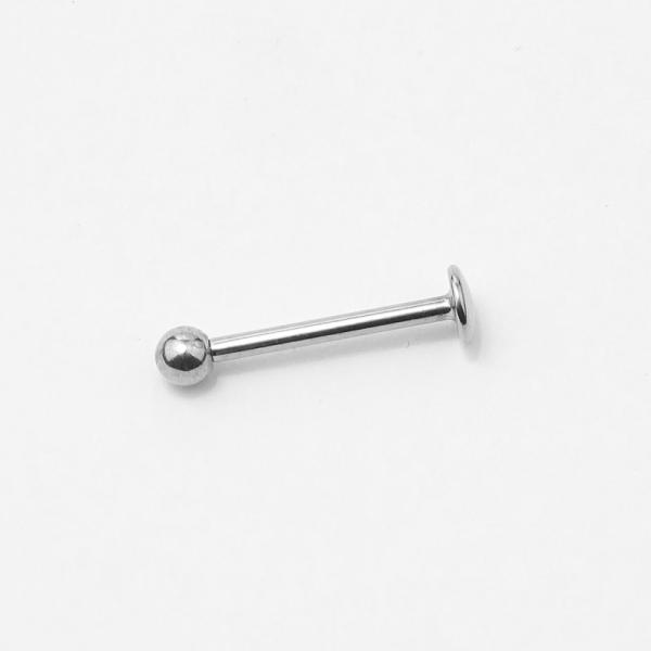 Labret Stud - Lippenstecker 1,2x10 - 3mm Kugel