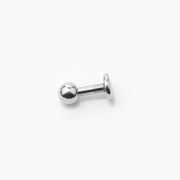Labret Stud - Lippenstecker 1,6x5 - 4mm Kugel