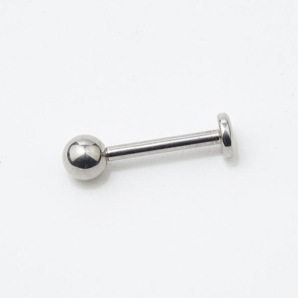 Labret Stud - Lippenstecker 1,6x10 - 5mm Kugel
